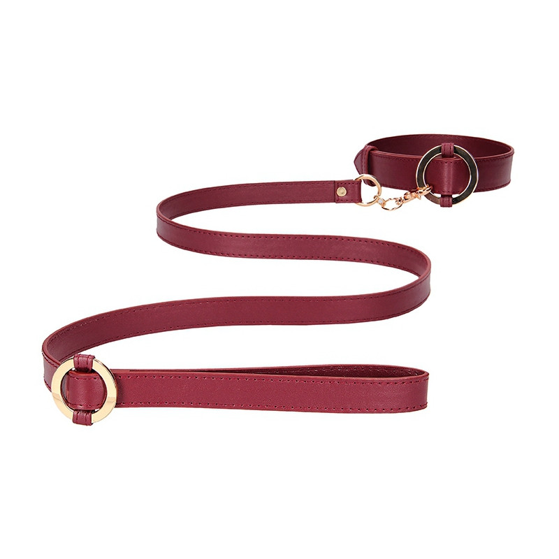 Ouch! Halo Collier-Laisse Halo Col Rouge